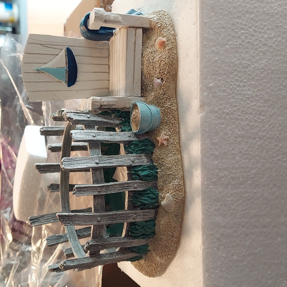Yankee Candle Sailboat Beach Chair Candle Holder Fits LG Jar & Signature BNWT SO